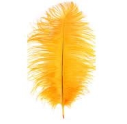 17-21 Ostrich Feathers - Gold (1/2 Pound)