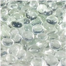 475 Clear Glass Marbles +175 Clear Flat Glass Marbles for Sale in